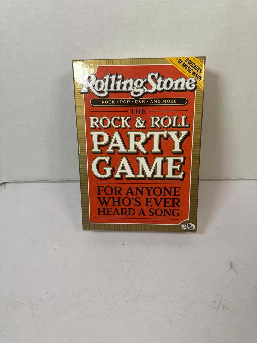 Rolling Stone Rock & Roll Party Game [Card Game] 778988297209   ** Brand New **